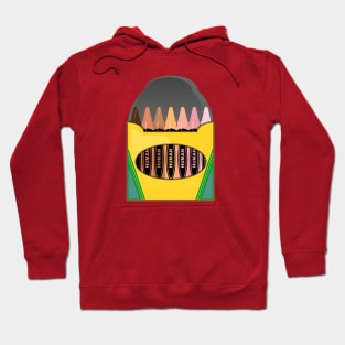 Human Colors Crayon Box Hoodie